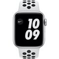 Apple Watch Nike SE Cellular, 40mm, Silver, Pure Platinum/Black Nike Sport Band_954957293