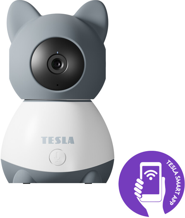 Tesla Smart Camera 360 Baby, Gray_1394363423