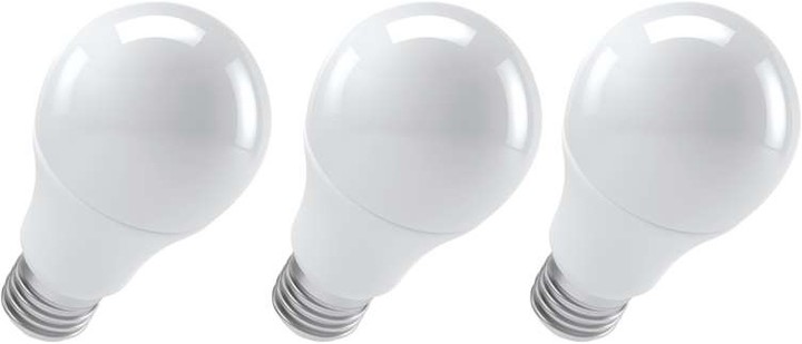 Emos LED žárovka Classic A60 14W E27 3 ks, teplá bílá_1065332414
