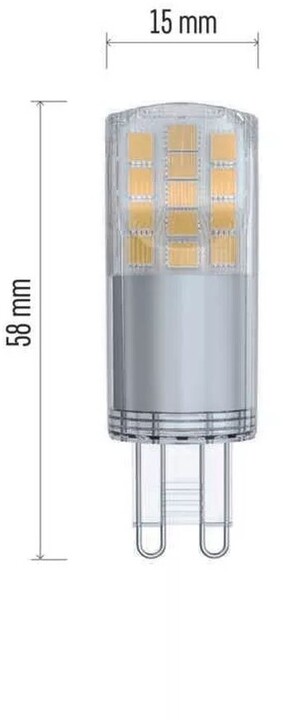 Emos LED žárovka Classic JC 4,2W, G9, teplá bílá_1759908066