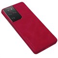 Nillkin pouzdro Qin Book pro Samsung Galaxy S21 Ultra, červená_1325501339