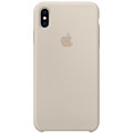 Apple silikonový kryt na iPhone XS Max, kamenně šedá