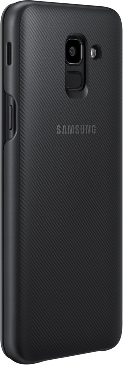 Samsung flipové pouzdro pro J6 2018, černé_14812186