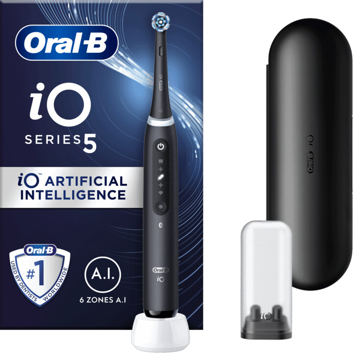 Oral-B iO Series 5 Matt Black elektrický zubní kartáček_264586240