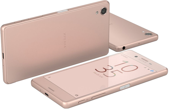 Sony Xperia X, růžová/zlatá_435427437