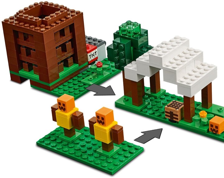 LEGO® Minecraft® 21159 Základna Pillagerů, 303 dílků_1296901000