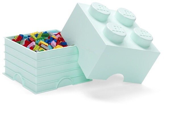 Úložný box LEGO, malý (4), aqua_2053339695