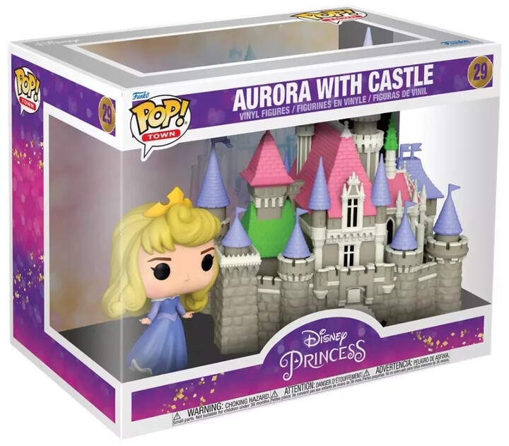 Figurka Funko POP! Disney - Aurora with Castle (Town 29)_626496142