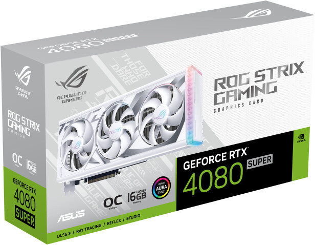 ASUS ROG Strix GeForce RTX 4080 SUPER White OC Edition, 16GB GDDR6X_961673368