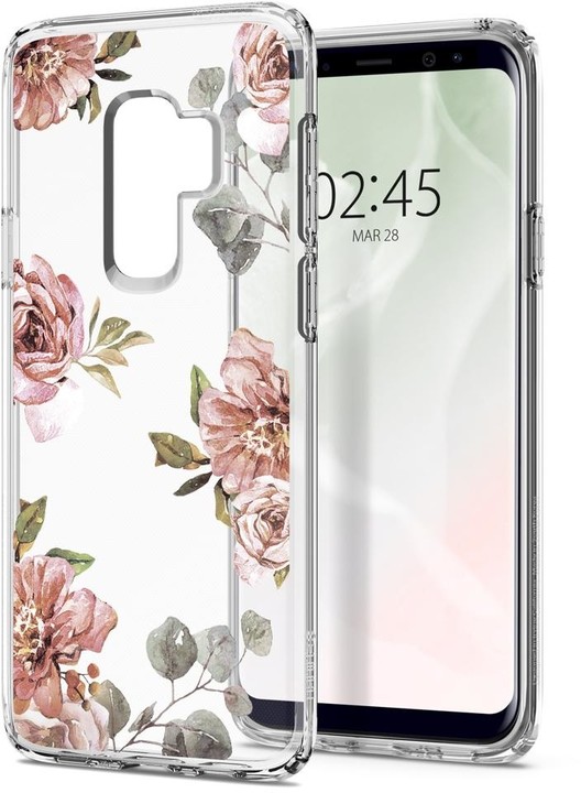 Spigen Liquid Crystal Blossom pro Samsung Galaxy S9+, flower_790868402