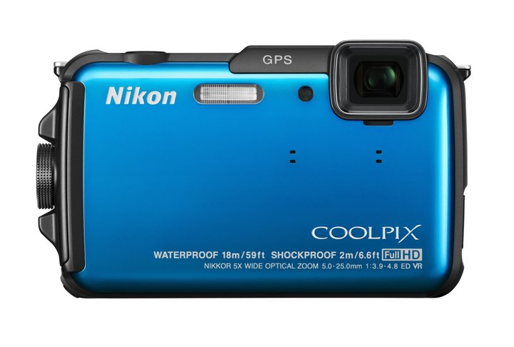 Nikon Coolpix AW110, modrá_672838169