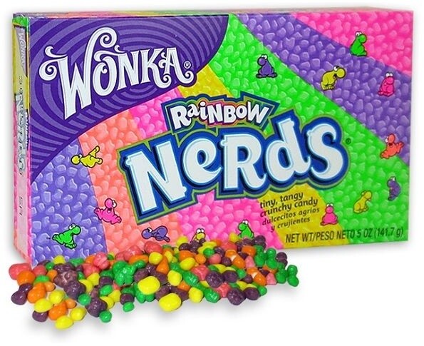 Wonka Nerds Rainbow 141,7 g