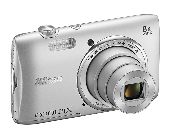 Nikon Coolpix S3600, stříbrná_878634190