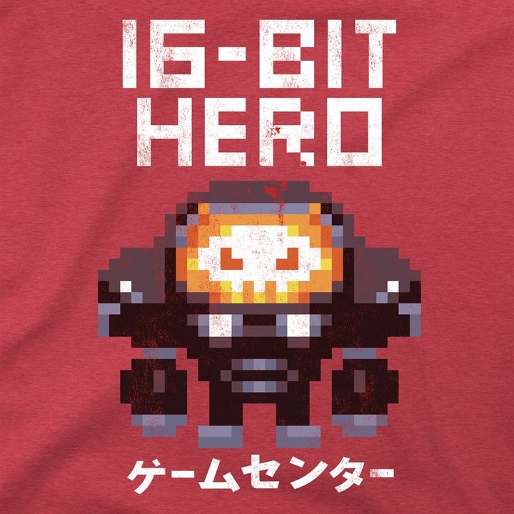 Tričko Overwatch - 16-bit Hero (US L / EU XL)_1875940116