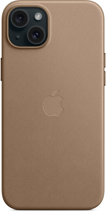 Apple kryt z tkaniny FineWoven s MagSafe na iPhone 15 Plus, kouřová_91235703