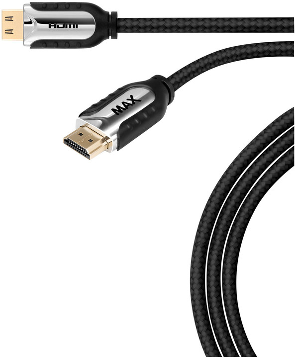 MAX MHC4501B kabel HDMI 2.0b 5m, černá