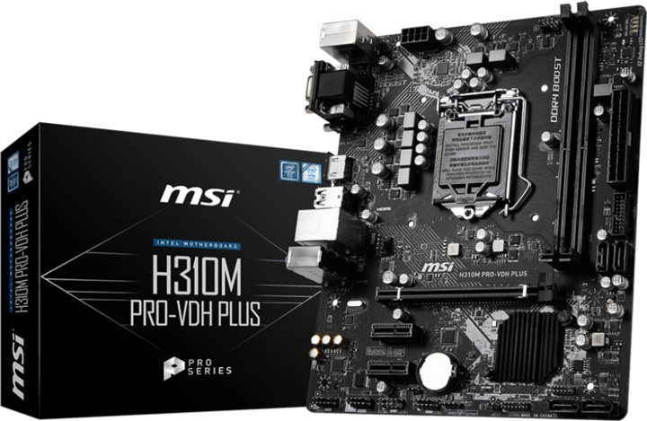 MSI H310M PRO-VDH PLUS - Intel H310_1831012734