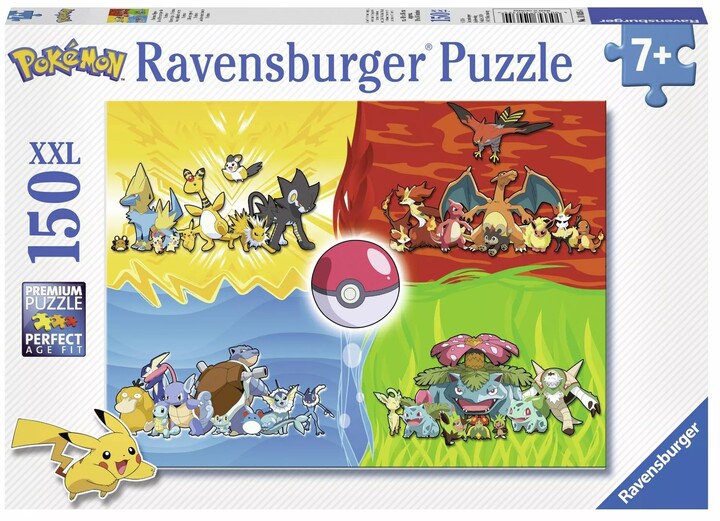 Puzzle Ravensburger Pokémon - Species XXL, 150 dílků_1407874146
