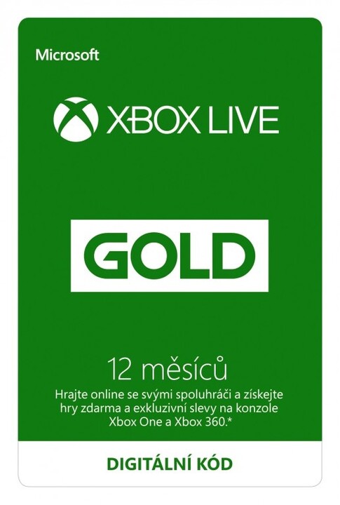 Microsoft Xbox Live zlaté členství 12 měsíců - elektronicky_1800184106