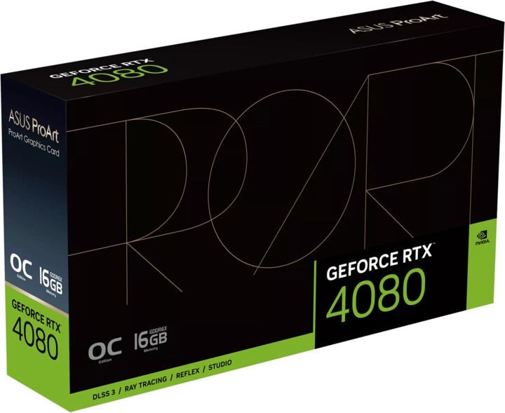 ASUS ProArt GeForce RTX 4080 OC Edition, 16GB GDDR6X_1507594341