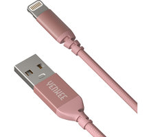 YENKEE YCU 611 USB / lightning 1m, růžový_655103219