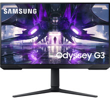 Samsung Odyssey G30A - LED monitor 27" Herní podložka pod myš C-TECH ANTHEA LED, XL, herní, černá, látková v hodnotě 549 Kč + O2 TV HBO a Sport Pack na dva měsíce