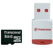 Transcend Micro SDHC 8GB Class 10 + USB čtečka_1726104890