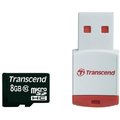 Transcend Micro SDHC 8GB Class 10 + USB čtečka