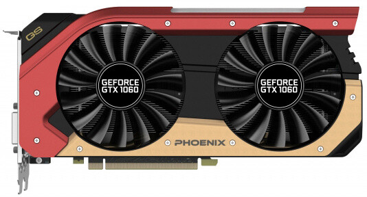 Gainward GeForce GTX 1060 Phoenix GS, 6GB GDDR5_554075040