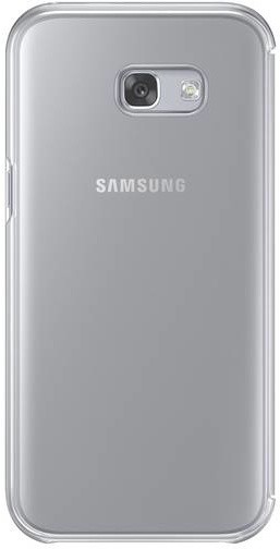 Samsung Galaxy A5 2017 (SM-A520C), flipové pouzdro, Clear View, stříbrné_9549705