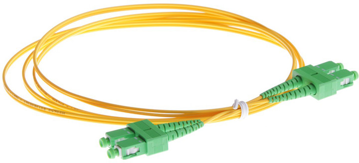 Masterlan optický patch cord, SCapc/SCapc, Duplex, Singlemode 9/125, 1m_1891461145