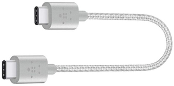 Belkin MIXIT kabel USB-C to USB-C, stříbrný_134575531