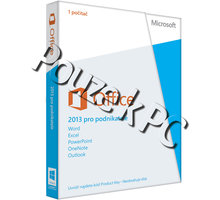 Microsoft Office 2013 pro podnikatele, bez média, pouze s novým počítačem_1184618185