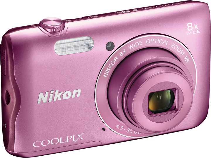 Nikon Coolpix A300, růžová_1231280523