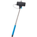 Forever MP-400 selfie tyč s ovládacím tlačítkem, modrá