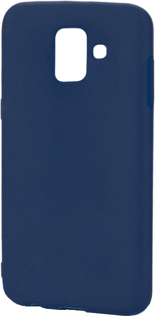EPICO pružný plastový kryt pro Samsung Galaxy A6 (2018) SILK MATT, modrý_129938081