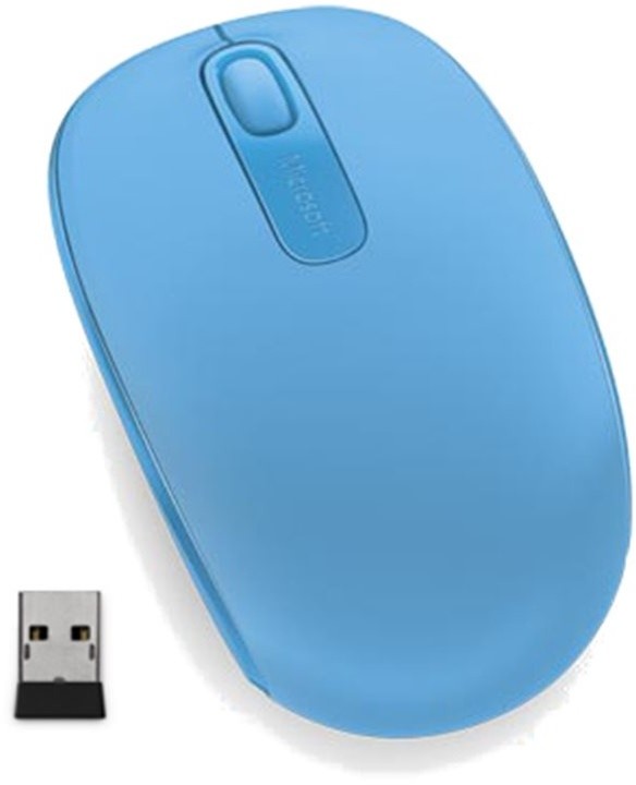 Microsoft Mobile Mouse 1850, modrá_1401247720