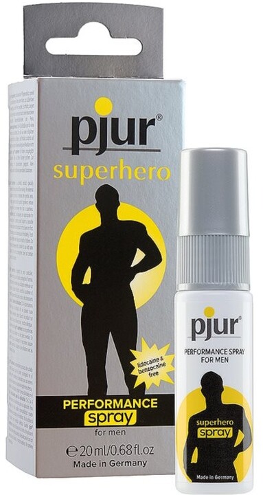 Lubrikační gel Pjur Superhero Strong Spray 100ml_1388134826