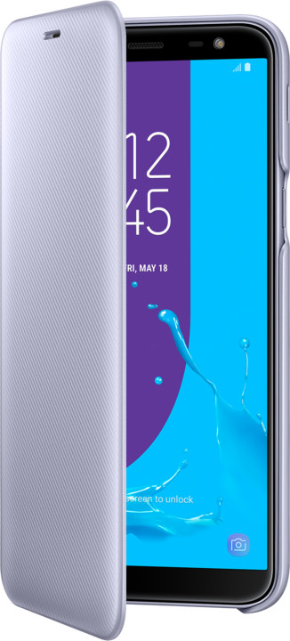 Samsung flipové pouzdro pro J6 2018, levandulová_1586266247