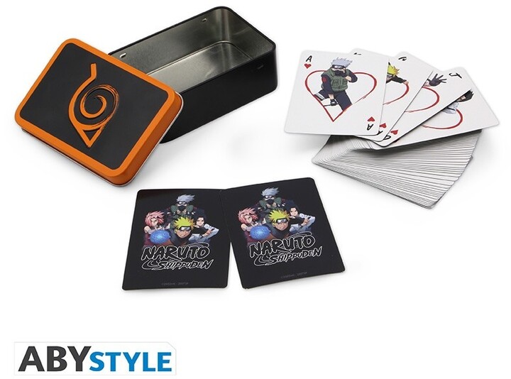Hrací karty Naruto Shippuden, 54ks_1449785449