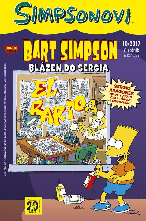 Komiks Bart Simpson: Blázen do Sergia, 10/2017_1372810449