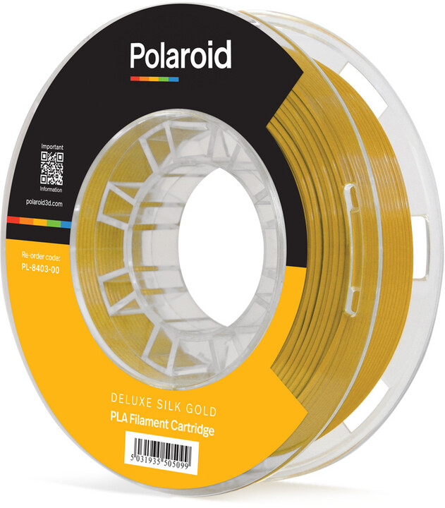 Polaroid 3D 250g Universal Premium PLA 1,75mm, zlatá_463928352