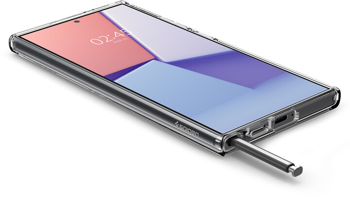 Spigen ochranný kryt Ultra Hybrid OneTap Metal Ring MagSafe pro Samsung Galaxy S24 Ultra, čirá_211425785