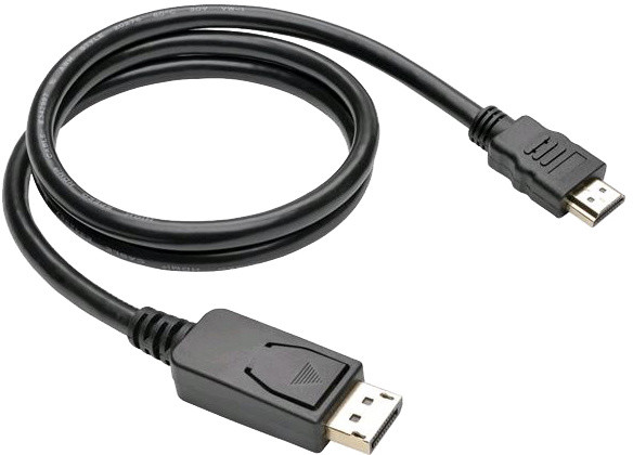 C-TECH kabel DisplayPort/HDMI, 1m, černá_1344978710