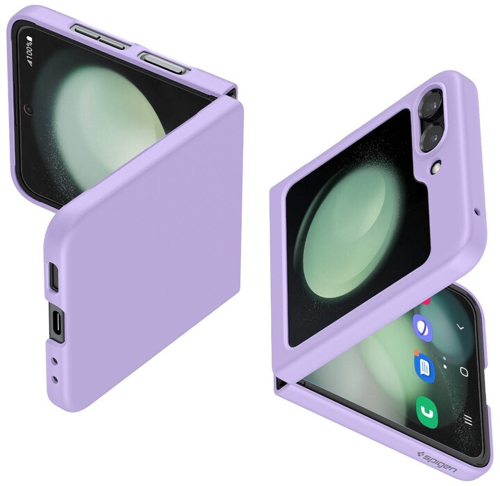Spigen ochranný kryt Air Skin pro Samsung Galaxy Z Flip5, fialová_58153989