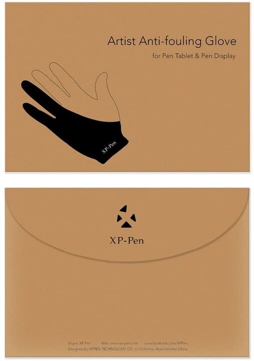 XP-PEN AC01_B Artist glove, univerzalní