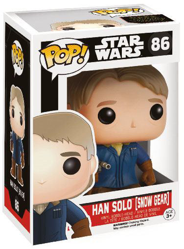 Figurka Funko POP! Bobble-Head Star Wars - Han Solo Snow Gear_557614842