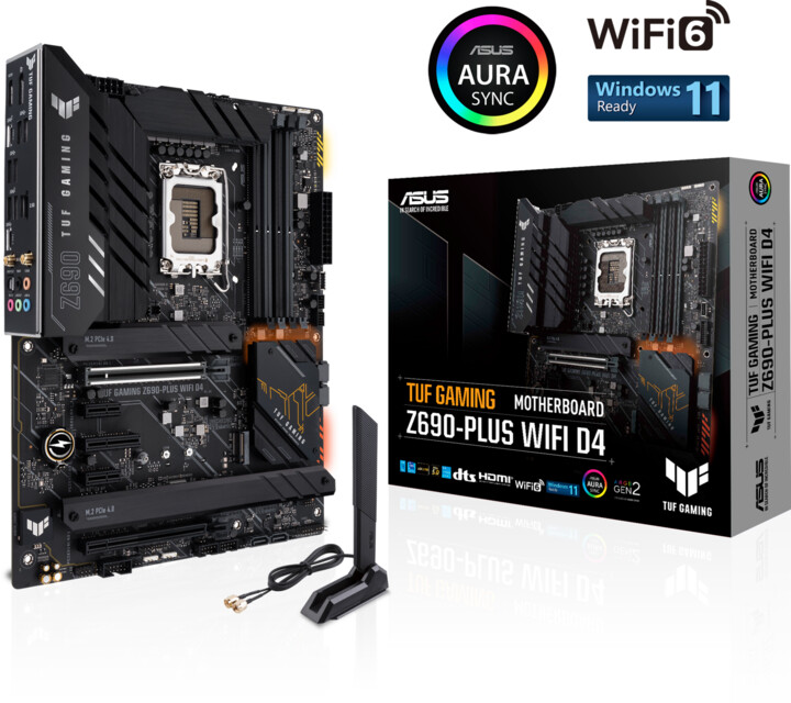 ASUS TUF GAMING Z690-PLUS WIFI D4 - Intel Z690