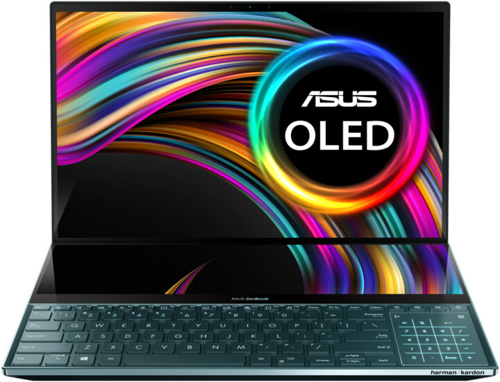 ASUS ZenBook Pro Duo 15 OLED, modrá_970413434
