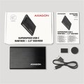 AXAGON EE25-A6C RAW box, černá_834129910